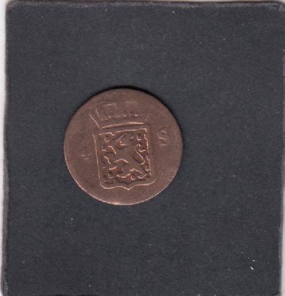 Beschrijving: 1/4 Stuiver (S644)
